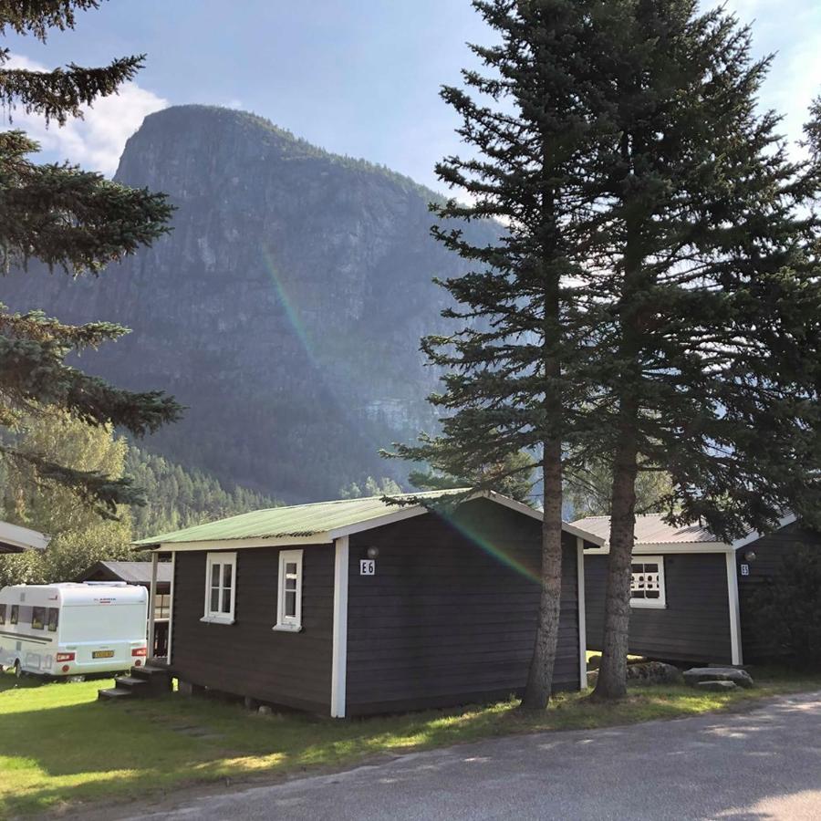 Solvgarden Camping Rysstad Eksteriør billede