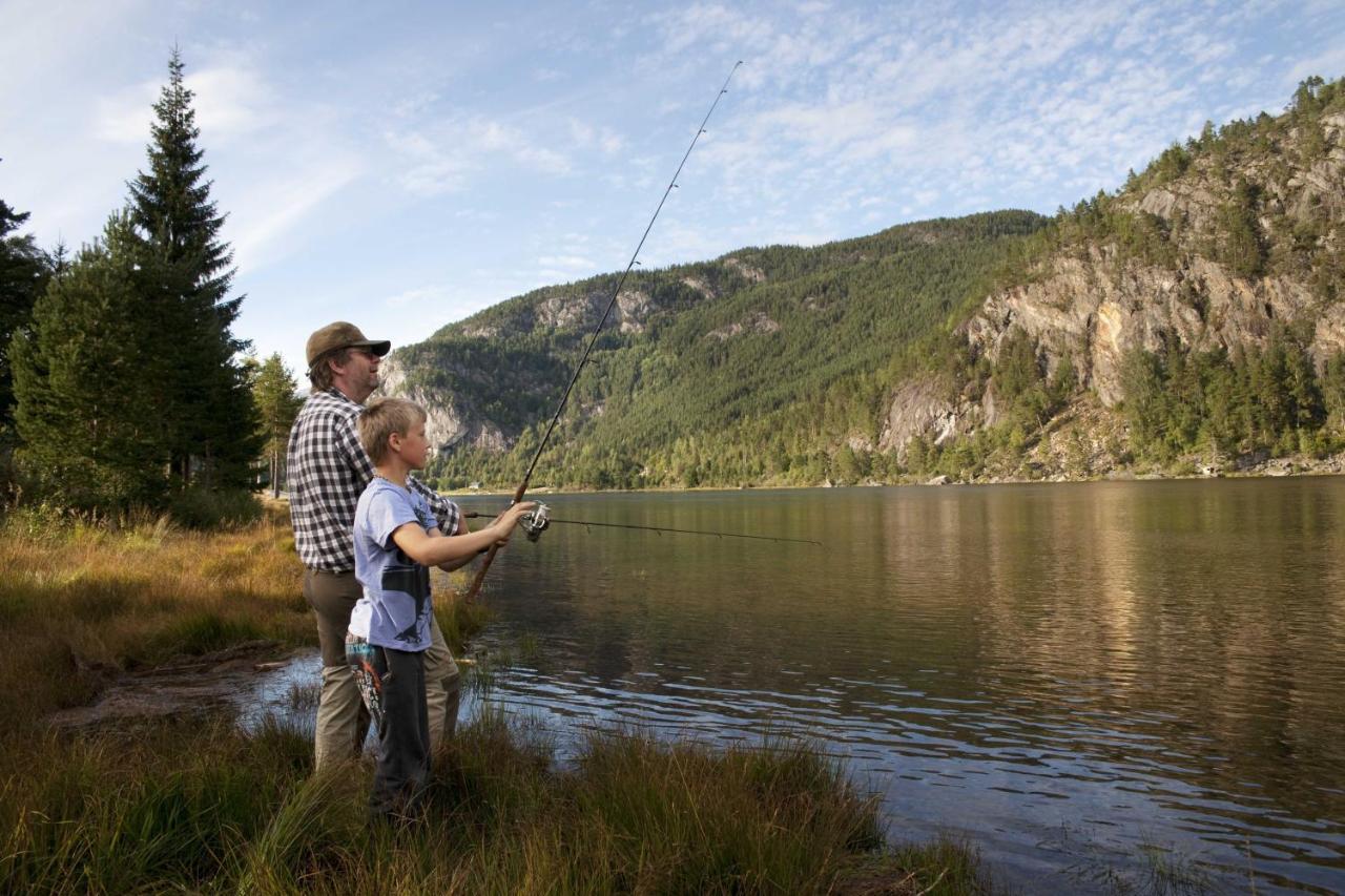 Solvgarden Camping Rysstad Eksteriør billede