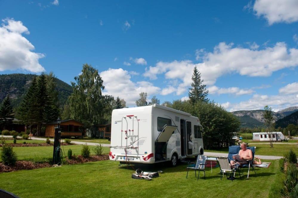 Solvgarden Camping Rysstad Eksteriør billede